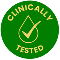Clinically tested badge