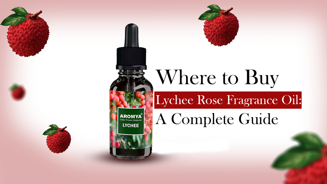 Buy lychee rose fragrance oil