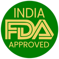 India FDA approved badge