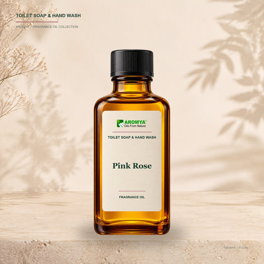 Pink Rose fragrance oil for soap & hand wash - Aromya